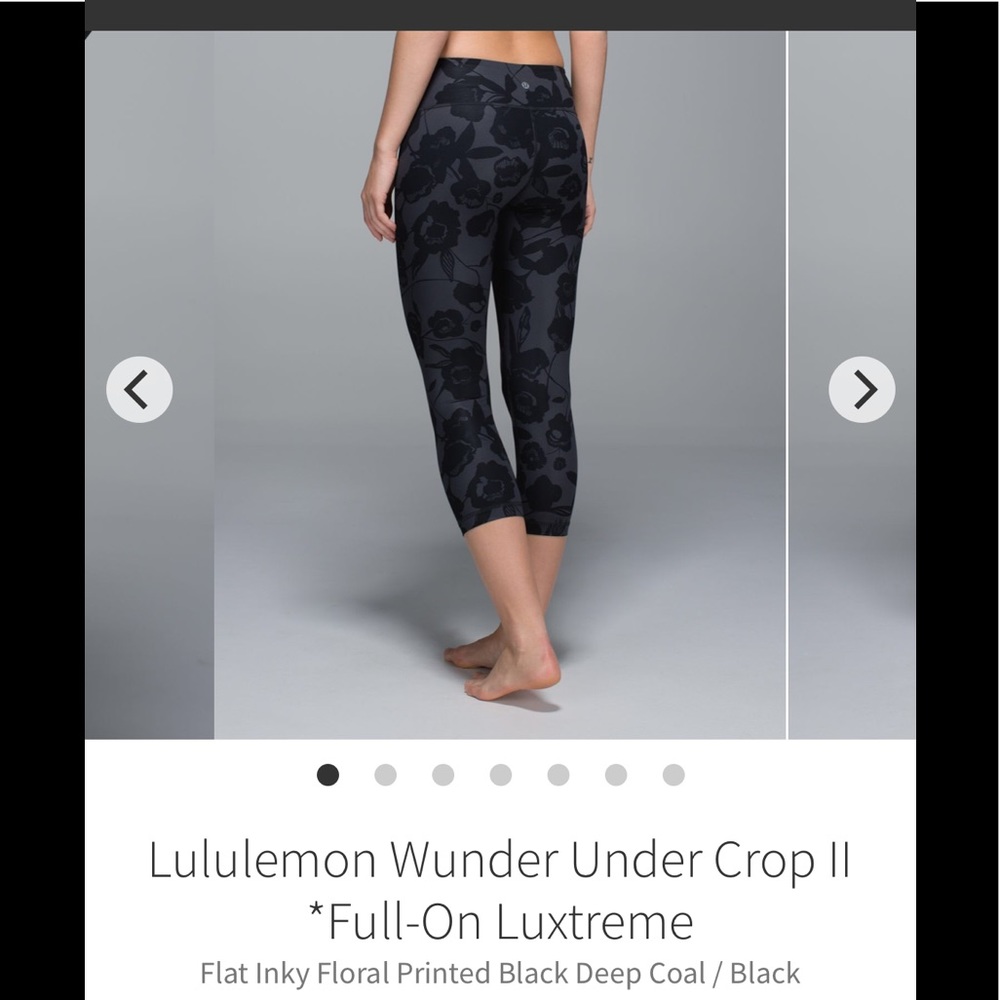Lululemon Wunder Under Crop Size 6